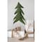 Hello Honey® 8.5" White & Red 6-Piece Wood Block Faux Books with Holiday Saying, Wood Beads & Jute Tie